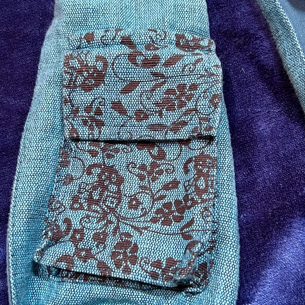 🦋🦒🩵Teal Long boho shoulder bag🦋🦒🩵 - Picture 3 of 4